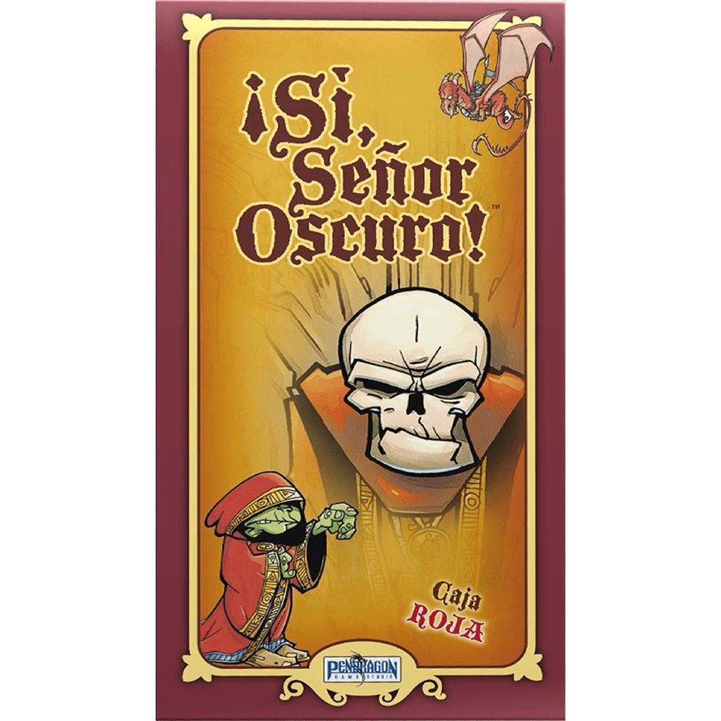 Si, señor oscuro caja roja Si, señor oscuro caja roja