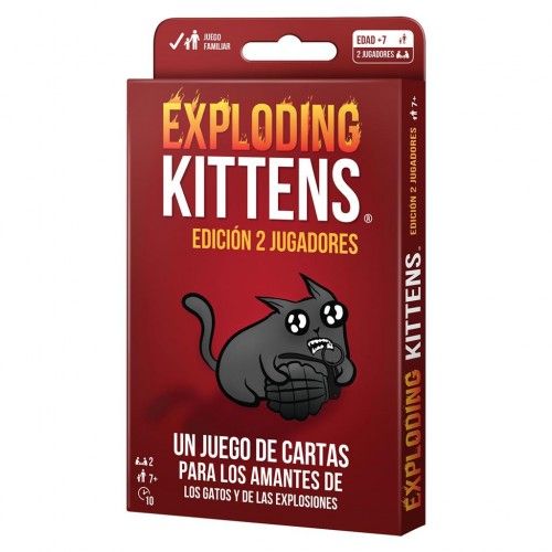 Exploding Kittens Edición para 2 Exploding Kittens Edición para 2