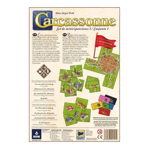 Expansiones Reunidas – Carcassonne Expansiones Reunidas - Carcassonne